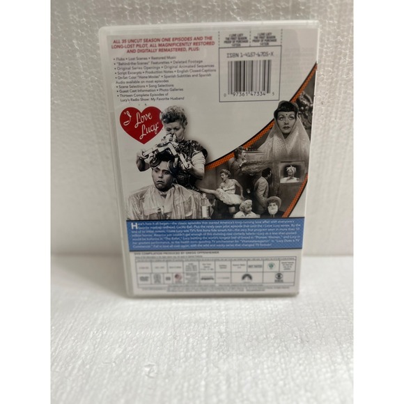 I‎ Love Lucy The Complete First Season DVD Set - Picture 2 of 2